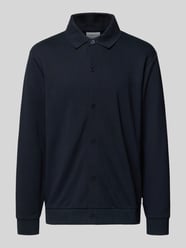 Sweatjack met kentkraag van Lindbergh - 33