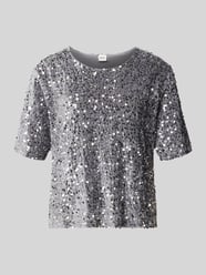 T-Shirt mit Pailletten Modell 'Cara' von Brax - 14