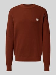 Strickpullover mit Label-Patch von Calvin Klein Jeans - 33