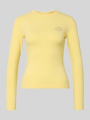 Longsleeve w kroju slim fit z detalem logo od ANOTHER COTTON LAB - 31