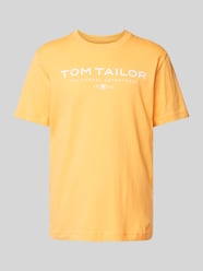 Regular Fit T-Shirt aus reiner Baumwolle von Tom Tailor Orange - 21