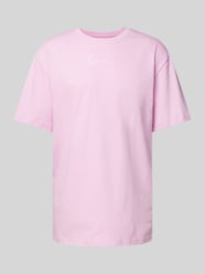 T-Shirt mit Label-Print von KARL KANI Pink - 3