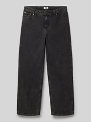 Baggy Fit Jeans im 5-Pocket-Design Modell 'ALEX' von Jack & Jones Schwarz - 47