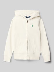 Sweatjacke mit Logo-Stitching von Polo Ralph Lauren Teens - 4