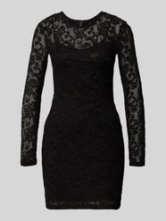 Getailleerde mini-jurk met kantdetail, model 'BLAISE' van Only - 28