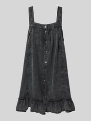 Jeanskleid mit Knopfleiste Modell 'OREGON' von Noisy May - 1