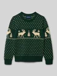 Gebreide pullover met ribboorden van Polo Ralph Lauren Teens - 34