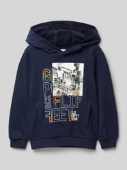 Regular Fit Hoodie mit Foto-Print von s.Oliver RED LABEL Blau - 41