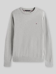 Sweter o kroju regular fit z mieszanki bawełny i kaszmiru od Tommy Hilfiger - 3