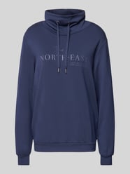 Sweatshirt mit Stehkragen Modell 'Banu' von Soyaconcept Blau - 16