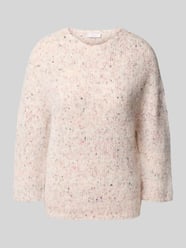 Gebreide pullover met alpaca en 3/4-mouwen van Rich & Royal - 19