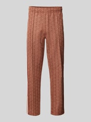 Straight Leg Sweatpants mit Galonstreifen von Lacoste Rot - 10