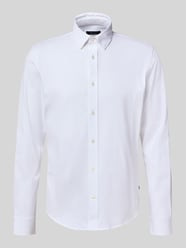 Slim fit vrijetijdsoverhemd met kentkraag, model 'trostol' van Matinique - 44