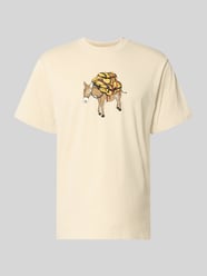 t-shirt z nadrukiem z motywem model 'DONKEY TAXI' od The North Face - 13