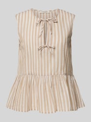 Top bluzkowy o kroju regular fit z wycięciem w kształcie łezki od Scotch & Soda - 14
