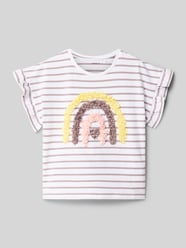 T-Shirt mit Rundhalsausschnitt Modell 'JADEY' von Name It - 11
