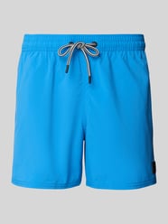 Regular Fit Shorts mit Label-Patch Modell 'NELSON' von FIRE + ICE - 25