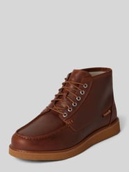 Boots aus Leder mit Label-Patch von Timberland Braun - 32