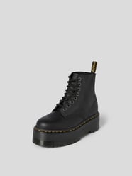 Schnürboots aus echtem Leder von Dr.Martens Schwarz - 13