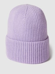 Czapka beanie z szerokim brzegiem model ‘Lille’ od Unio Fioletowy - 31