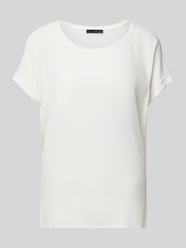 T-shirt van viscose met zijsplitten, model 'AYANO' van Oui - 21