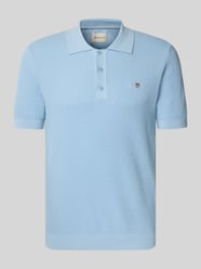 Regular Fit Poloshirt mit Label-Stitching von GANT - 13