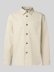 Regular fit overhemdjack van puur katoen, model 'TRAVIS' van SELECTED HOMME - 24