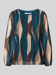 Bluse mit Plisseefalten Modell 'Re44ynaa' von ZABAIONE - 43