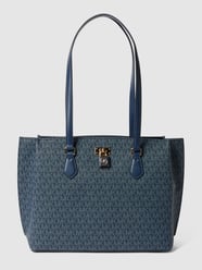 Shopper mit Label-Detail Modell 'RUBY' von MICHAEL Michael Kors Blau - 22