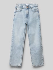 Straight Fit Jeans im 5-Pocket-Design Modell 'ROSE' von Name It Blau - 13