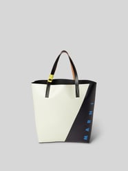 Tote Bag mit Label-Print von Marni Schwarz - 17