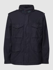 Kurtka polowa z kieszeniami z patką model ‘VINTAGE MILITARY M65’ od Superdry Niebieski - 7