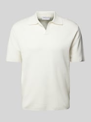 Regular Fit Poloshirt im unifarbenen Design Modell 'Maelon' von Tiger Of Sweden Weiß - 34