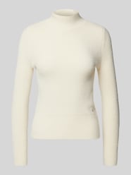 Strickpullover mit Turtleneck Modell 'MARION' von Guess Beige - 1