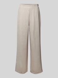 Regular fit broek met wijde pijpen van Only Beige - 9