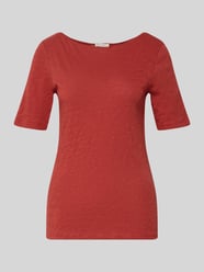 Regular Fit T-Shirt aus reiner Baumwolle von Marc O'Polo Bordeaux - 9