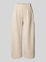 Sweatbroek met elastische band van Rich & Royal Beige - 31