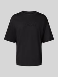 Oversized T-Shirt mit Label-Stitching von CK Calvin Klein - 16