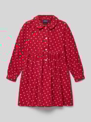 Hemdblusenkleid aus Feincord mit Umlegekragen von Polo Ralph Lauren Kids - 14