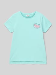 T-shirt o kroju regular fit z czystej bawełny od s.Oliver RED LABEL - 19