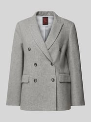 Blazer mit Reverskragen von Stefanel Grau - 27