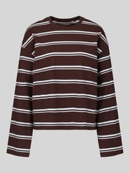 Relaxed Fit Langarmshirt aus reiner Baumwolle Modell 'FREJA' von ONLY - 30