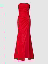 Avondjurk in wikkellook van Luxuar Rood - 21