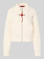 Slim Fit sweatjack van puur katoen model 'EROICO' van MAX&Co. - 37
