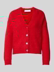 Strickjacke mit V-Ausschnitt und Knopfleiste von Rich & Royal - 28