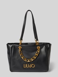 Handtasche mit Label-Applikation von Liu Jo White - 1