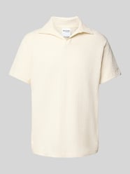 Regular fit poloshirt van katoenmix van SELECTED HOMME - 43