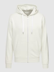 Sweatjacke mit seitlichen Eingrifftaschen von QS by s.Oliver Weiß - 8