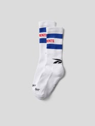 Socken mit Brand-Detail von VETEMENTS Weiß - 7