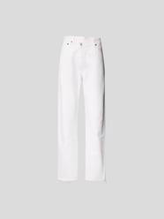 Straight Fit Jeans mit Fransen von AGOLDE Weiß - 2